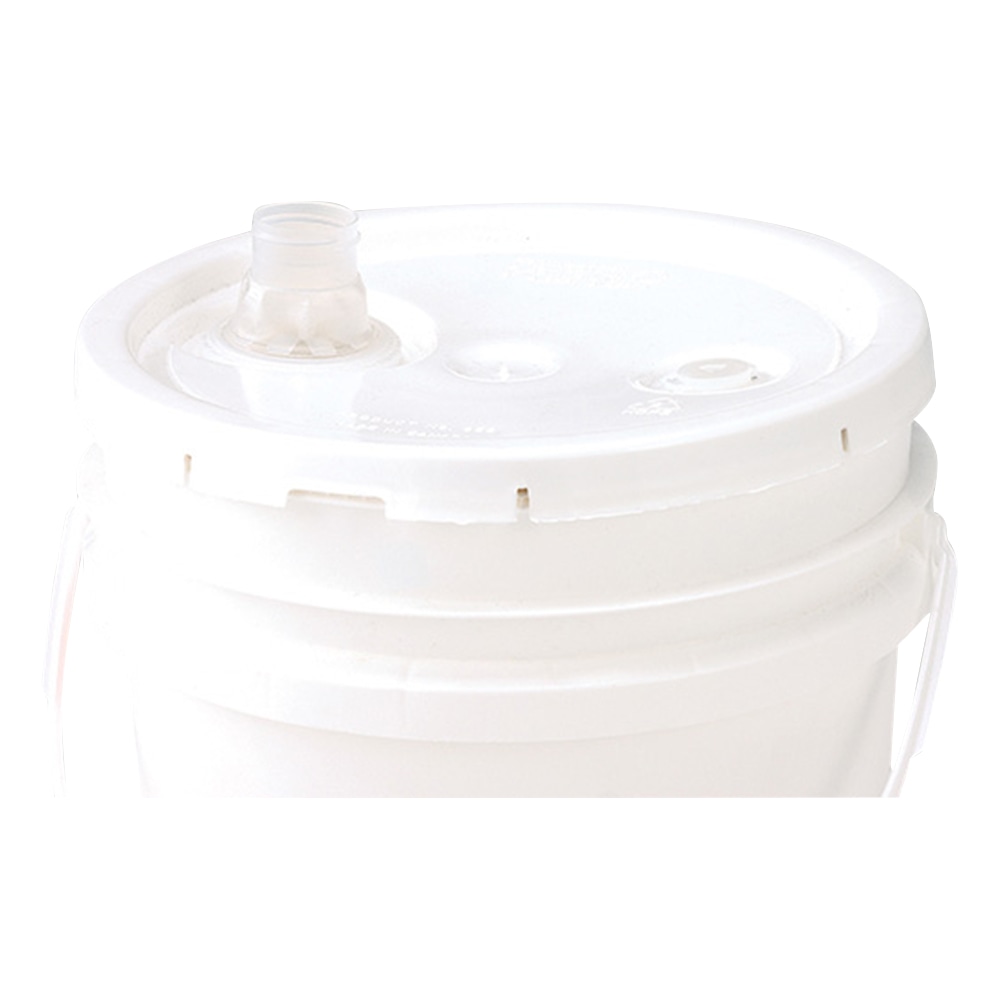 PRO-WESTERN Canada 大容量密閉バケツ用フタ (ガスケット有スパウト付) 6561050B92 1個(ご注文単位1個)【直送品】