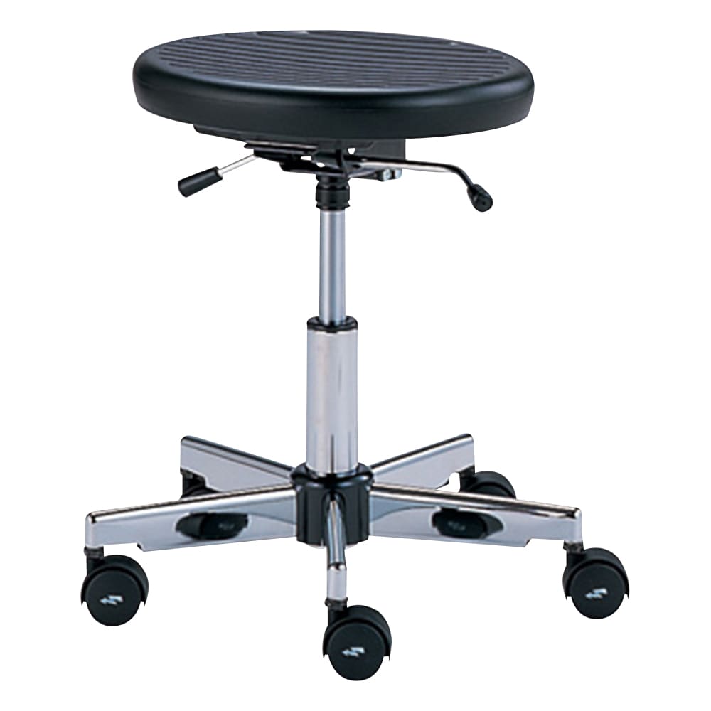 >アズワン 研究者専用チェアー　背無し　リング無し　LC-50 1脚（ご注文単位1脚）【直送品】