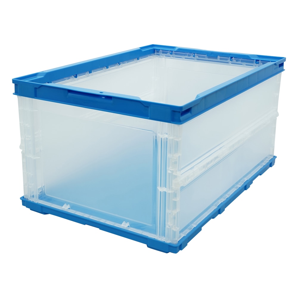 トラスコ中山 折りたたみコンテナ 43.9L TR-O40B-TM 1個(ご注文単位1個)【直送品】