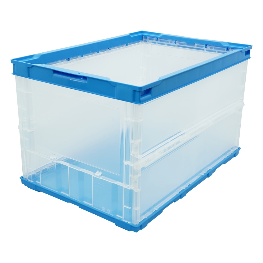 トラスコ中山 折りたたみコンテナ 52.7L TR-O50B-TM 1個(ご注文単位1個)【直送品】