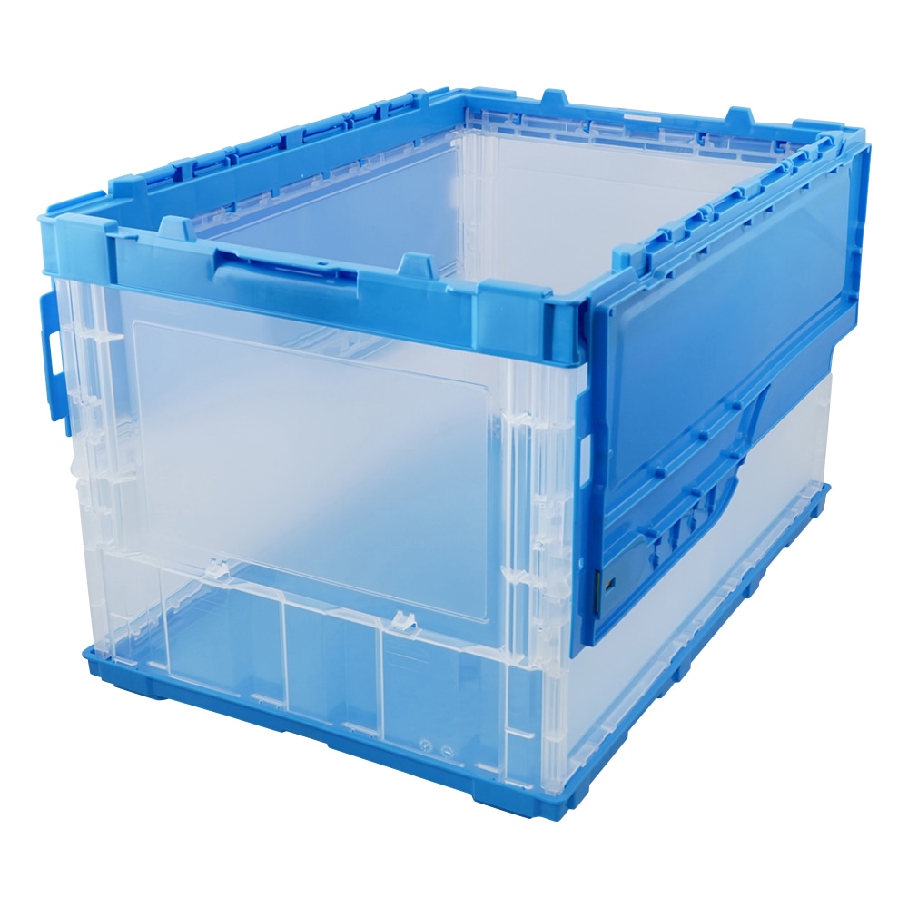 トラスコ中山 折りたたみコンテナ 51.3L TR-C50B-TM 1個(ご注文単位1個)【直送品】