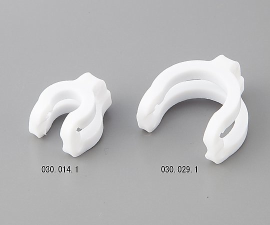 アズワン ジョイントクランプ ホワイト 適合スリ部上径:14mm 030.014.1 1個(ご注文単位1個)【直送品】