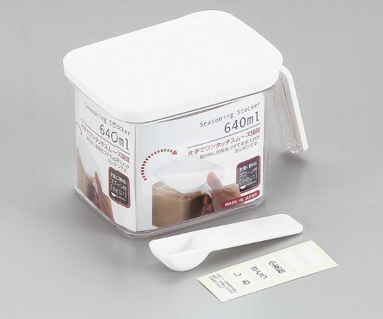 パール金属 クローブ 調味料ストッカー 640mL H-7148 1個(ご注文単位1個)【直送品】