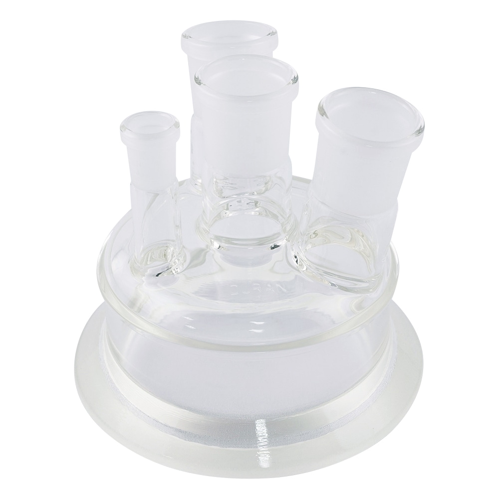 SCHOTT/DURAN セパラブルカバー　四口（DURAN(R)）　TS29／32×3・TS14／23×1　125mm　243924702 1個（ご注文単位1個）【直送品】