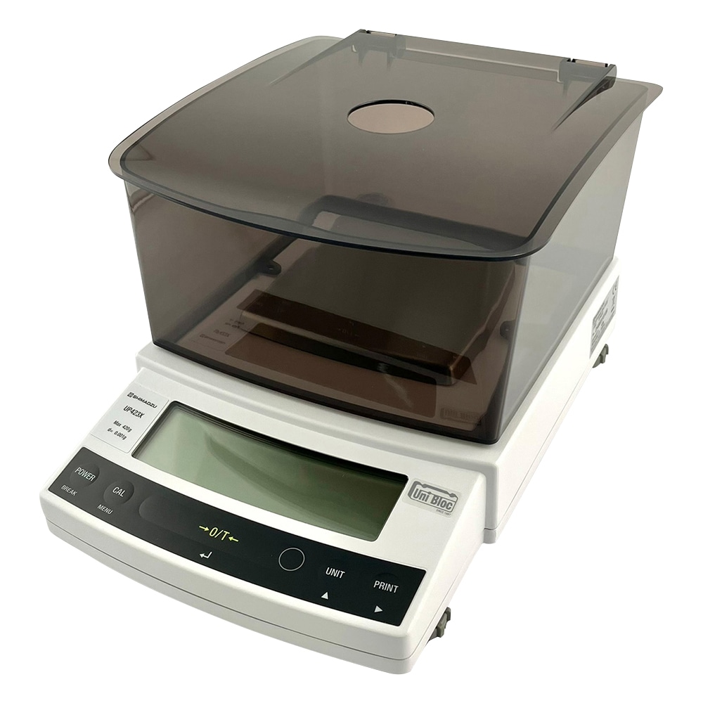 島津製作所 上皿天びん UP-X・校正分銅内蔵タイプ 420g 最小表示:0.001g UP423X 1個(ご注文単位1個)【直送品】