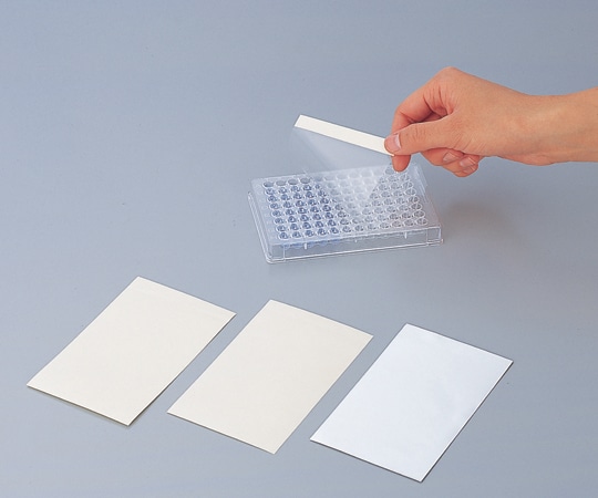 ステム プレートシール（粘着式） 未滅菌 PET 1箱（200枚入）　P96T01N 1箱（ご注文単位1箱）【直送品】