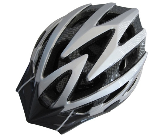 サギサカ 大人用自転車ヘルメット シルバー 46270 1個(ご注文単位1個)【直送品】