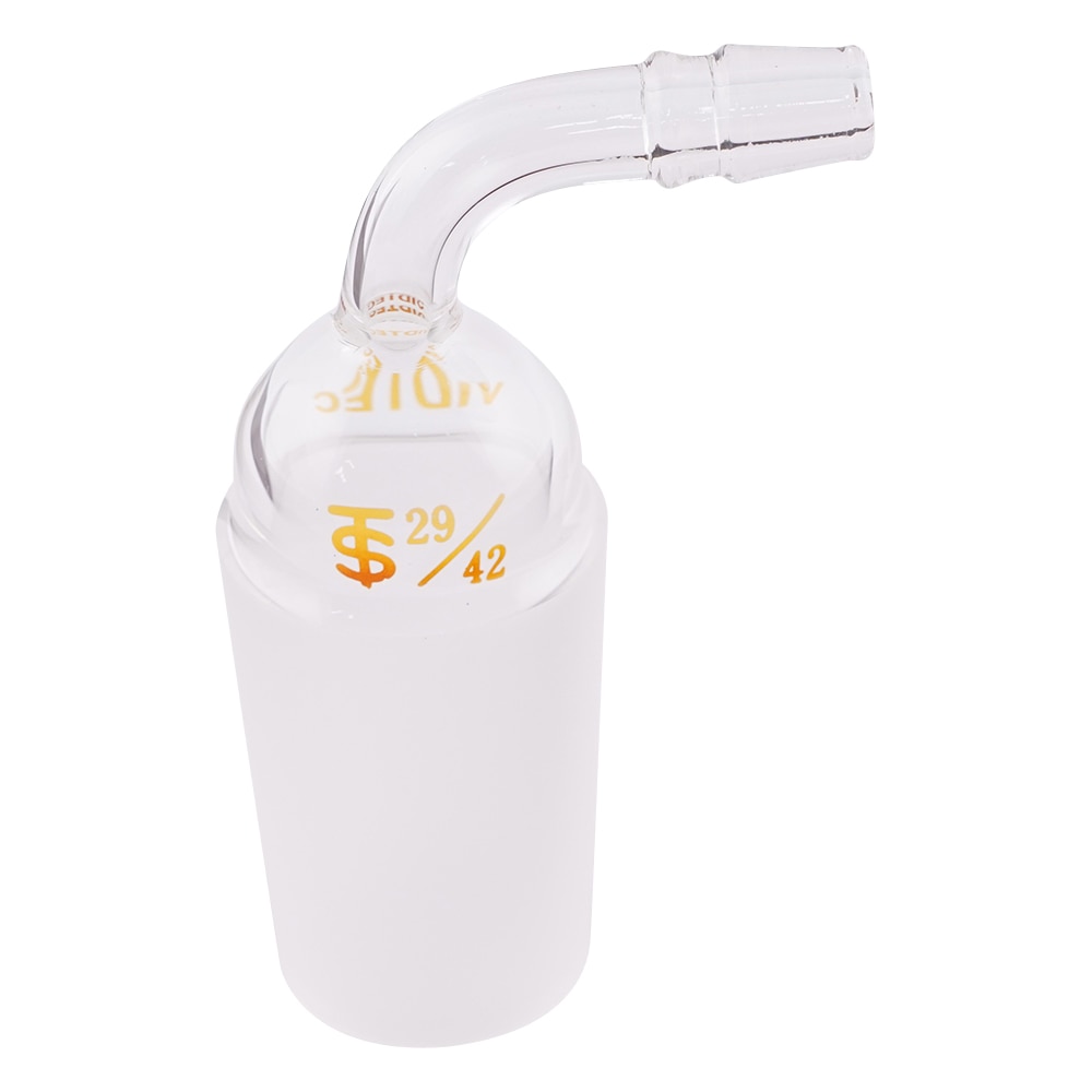 コスモスビード(VIDTEC) 排気管曲管(先端ゴム止め付) 普通摺合 1692-05-1 1個(ご注文単位1個)【直送品】