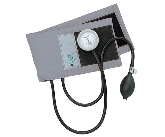 アイゼンコーポレーション ギヤフリーアネロイド血圧計 綿製カフ(タイコス型) グレー GF700-11E 1箱(ご注文単位1箱)【直送品】