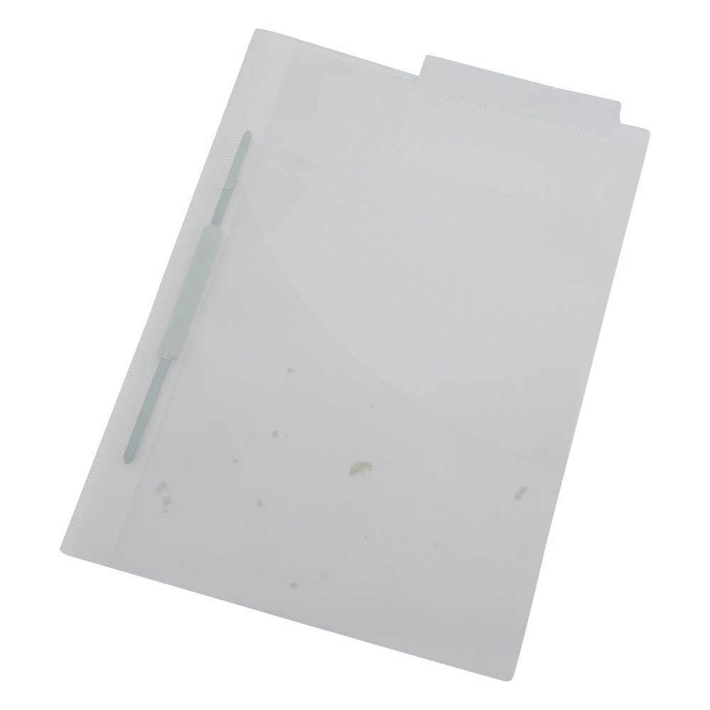 LIHITLAB カルテフォルダー(A4ヨコ) 50枚入 HK714U A4 2穴 1箱(ご注文単位1箱)【直送品】