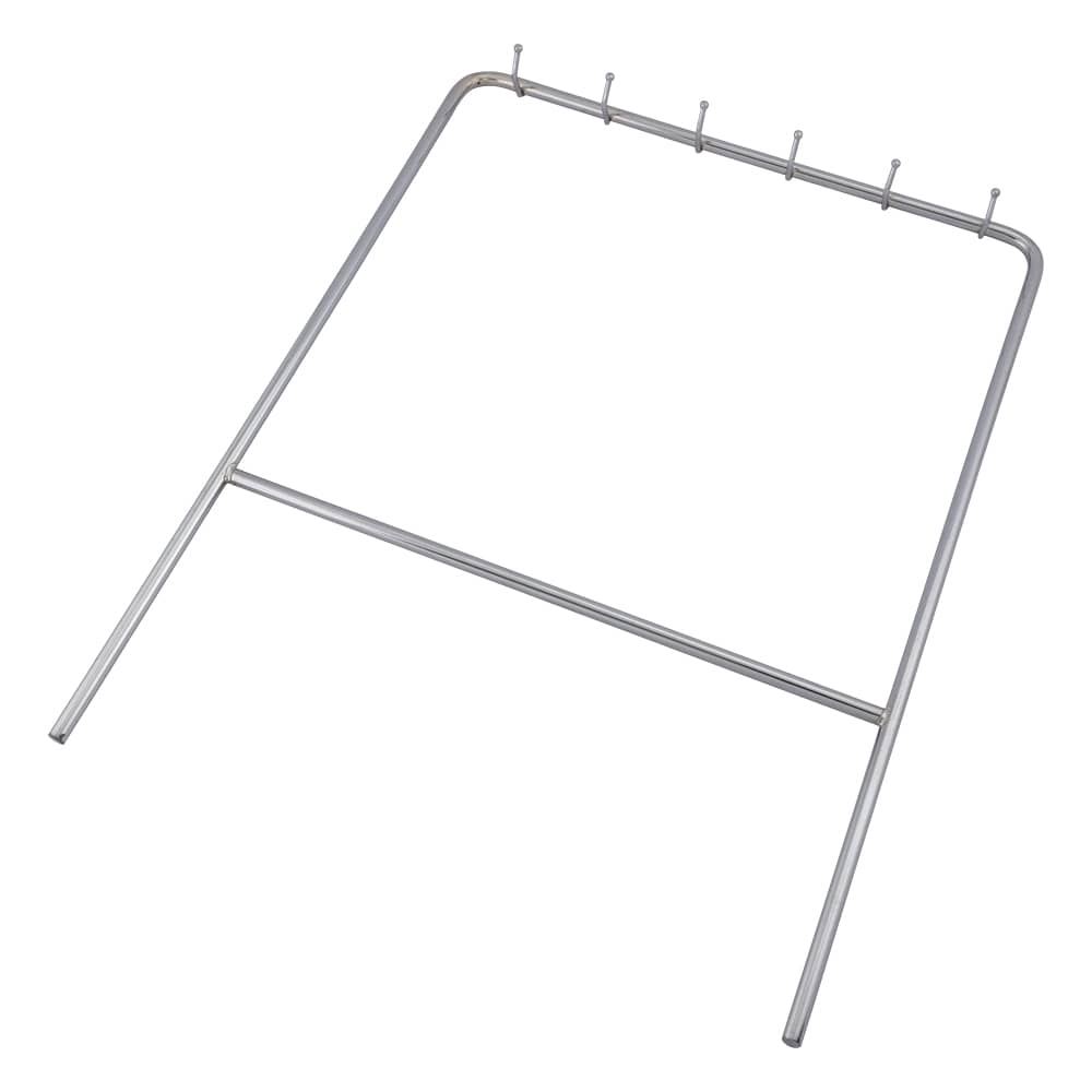 ナビス(アズワン) オールプラスチックワゴンハンガー 6本架 1個(ご注文単位1個)【直送品】