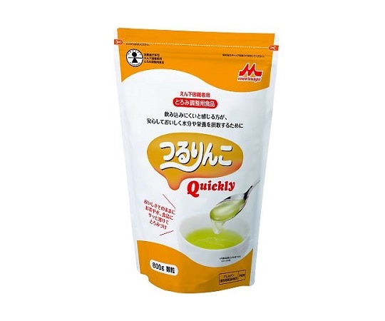 森永乳業クリニコ つるりんこQuickly (とろみ調整食品) 800g入 1袋※軽(ご注文単位1袋)【直送品】