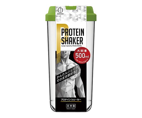 小久保工業所 プロテインシェーカー グリーン KH-076 1個(ご注文単位1個)【直送品】
