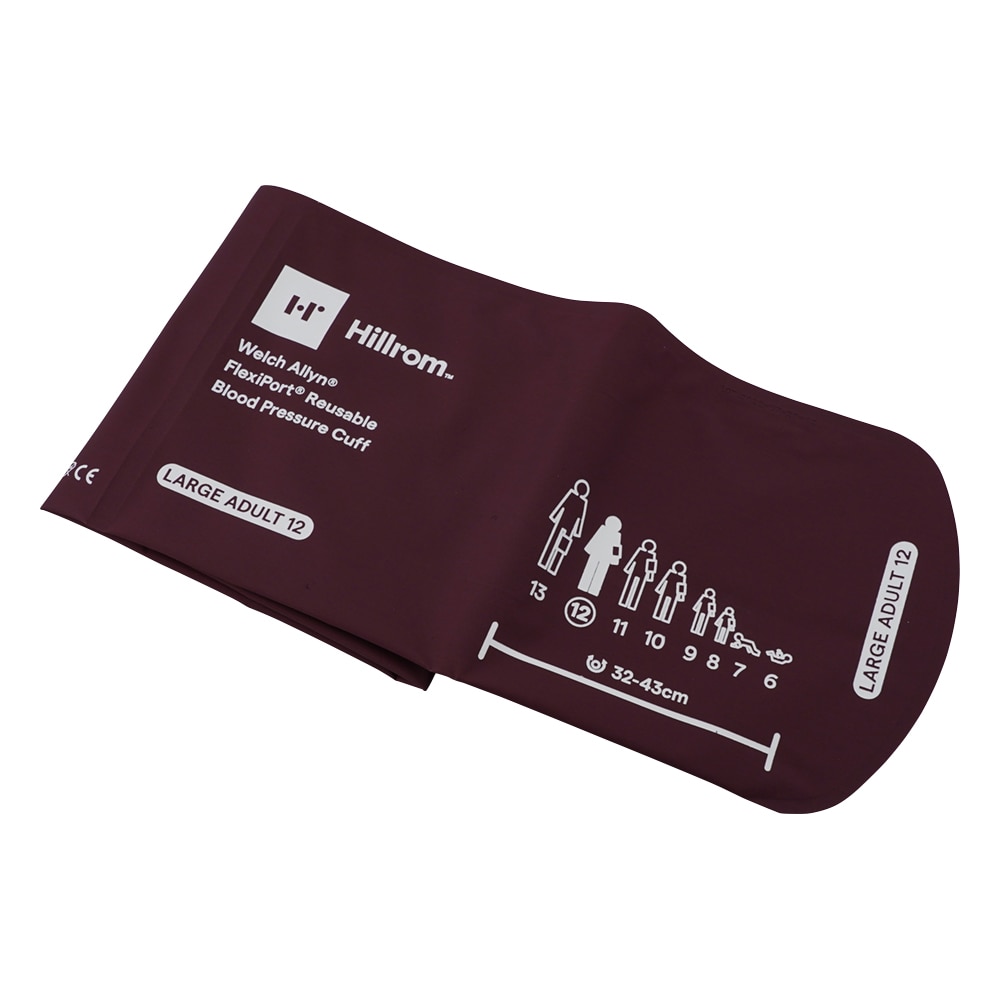 ウェルチ・アレン フレックスポートリユーザブルカフ 成人用(大) チューブなし REUSE-12 1個(ご注文単位1個)【直送品】