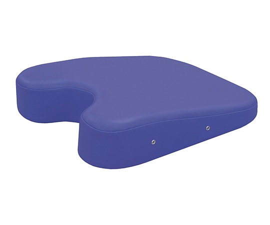 高田ベッド 体位保持マット 胸用 ライトブルー 420×500×30~110mm TB-77C-27 1個(ご注文単位1個)【直送品】