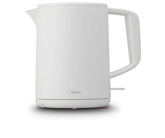 ドリテック 電気ケトル タルボ ホワイト PO-360WT 1個(ご注文単位1個)【直送品】