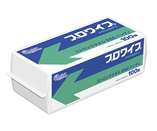 エリエール(大王製紙) エリエール プロワイプ ストロングタオルE60 ハンディ100 1ケース(100枚×16袋入) 623237 1ケース(ご注文単位1ケース)【直送品】