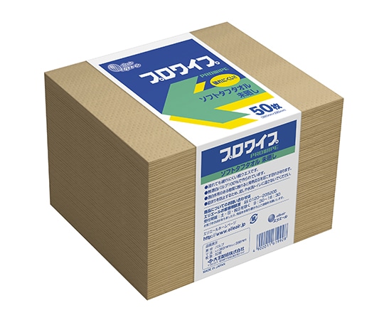 エリエール(大王製紙) エリエール プロワイプ ソフトタフタオル 未晒帯どめ50 1袋(50枚×24袋入) 703356 1袋(ご注文単位1袋)【直送品】