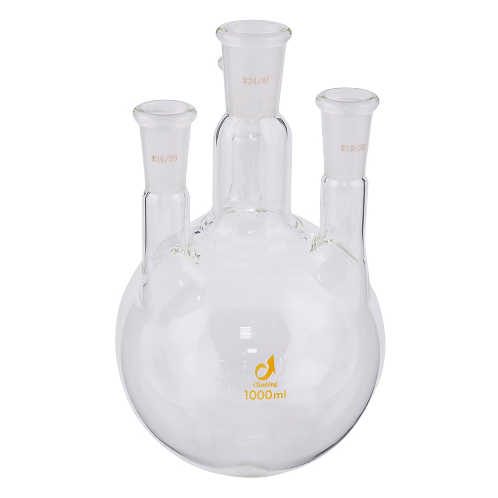 クライミング 共通摺合四つ口フラスコ　1000mL　CL0082-10-30 1個（ご注文単位1個）【直送品】