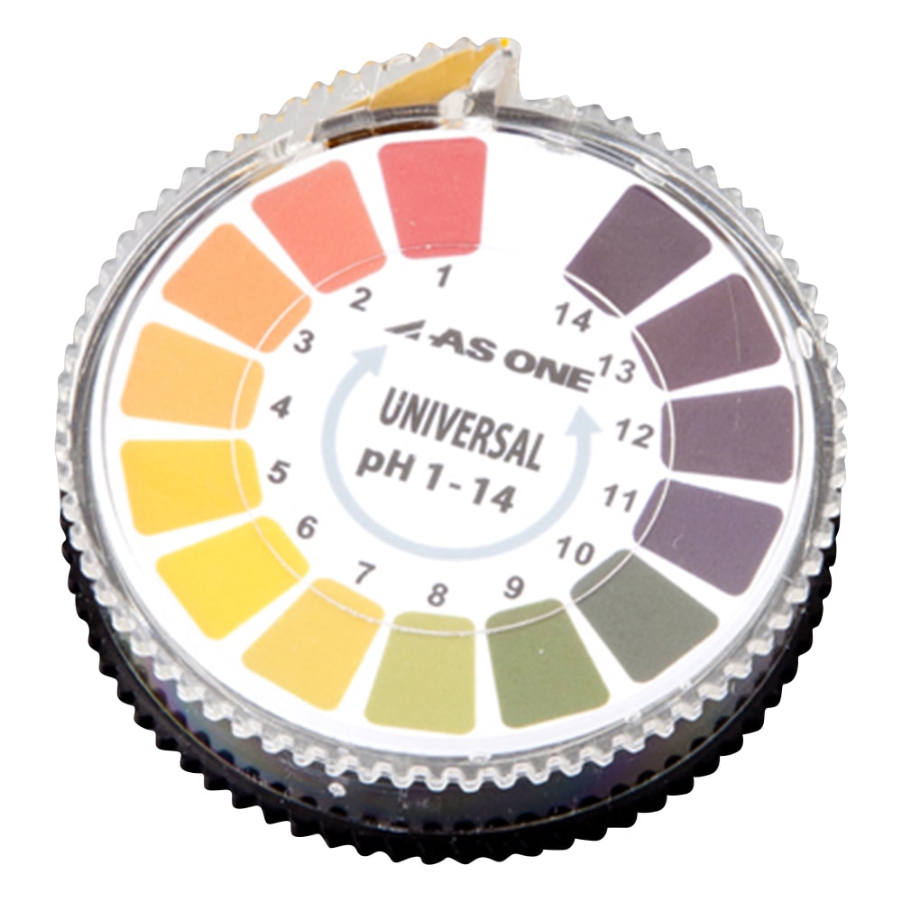 アズワン pH試験紙 ロール pH1-14 1巻(ご注文単位1巻)【直送品】