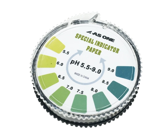 アズワン pH試験紙 ロール pH5.5-9.0 1巻(ご注文単位1巻)【直送品】