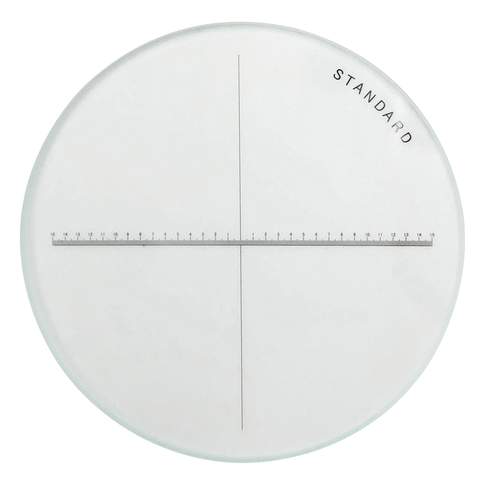 東海産業（PEAK） スケール・ルーペ目盛板　10×用　スタンダード 1枚（ご注文単位1枚）【直送品】