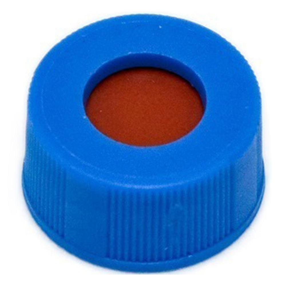 大阪ケミカル オートサンプラー用バイアル 青キャップ(セプタム付き/ゴム・PTFE) 100個入 A5394-09B 1ケース(ご注文単位1ケース)【直送品】