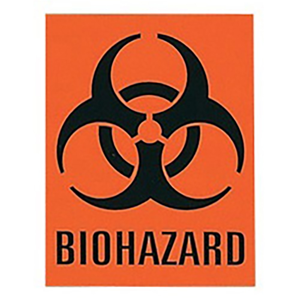 アイシス バイオハザードステッカー 1箱(12ラベル×5枚入) KBH-1 1箱(ご注文単位1箱)【直送品】