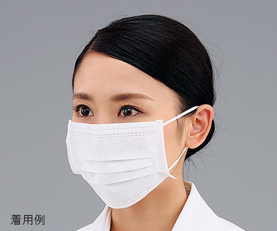 アズワン クリーンルーム用3PLYマスク(個包装) 1箱(50枚入) 1箱(ご注文単位1箱)【直送品】