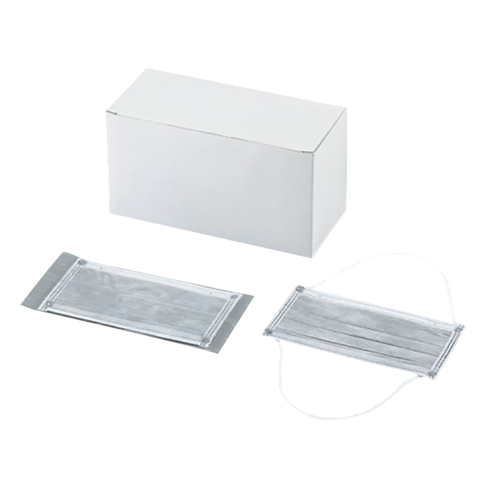 アズワン 活性炭マスク(オーバーヘッド) 活性炭レギュラー 1枚×50袋入 OH 1箱(ご注文単位1箱)【直送品】