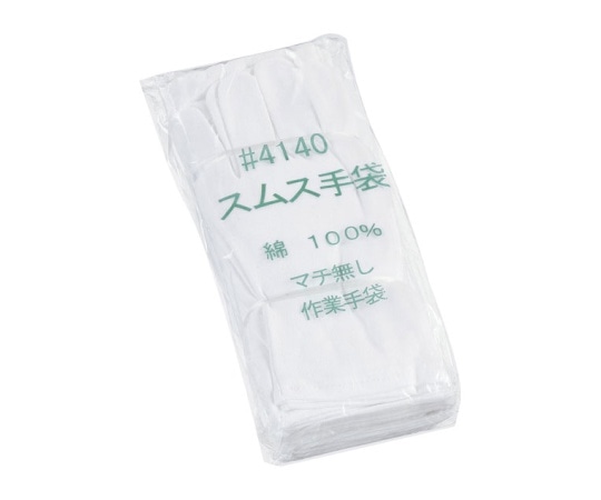 おたふく手袋 綿手袋「マチ無スムス」12双組 L #4140 1袋(ご注文単位1袋)【直送品】