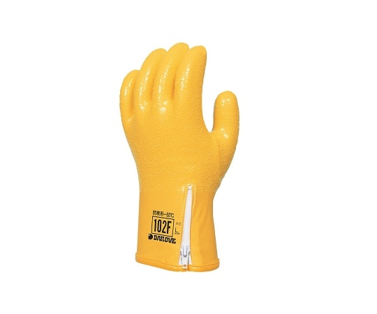 ダイヤゴム 防寒手袋 ダイローブ 102F LL 1双(ご注文単位1双)【直送品】