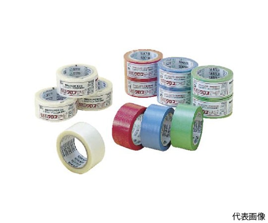 セキスイ 透明クロステープ 緑 N78SG03 1巻(ご注文単位1巻)【直送品】