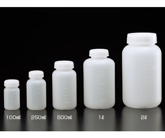 サンプラテック サンプラR フロロバリアPEボトル広口(フッ素化ポリエチレンボトル広口) 250mL 20416 1本(ご注文単位1本)【直送品】