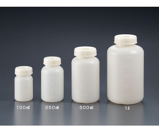 サンプラテック サンプラR 帯電防止PEボトル広口 1000mL 25007 1本(ご注文単位1本)【直送品】