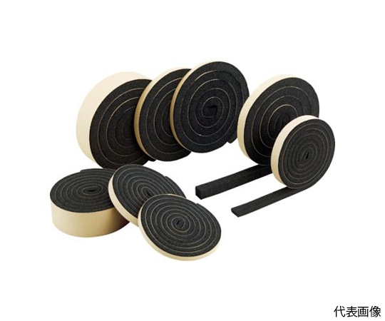 トラスコ中山 気密防水パッキンテープ 15mm×20mm×2m TWST-1520 1巻(ご注文単位1巻)【直送品】