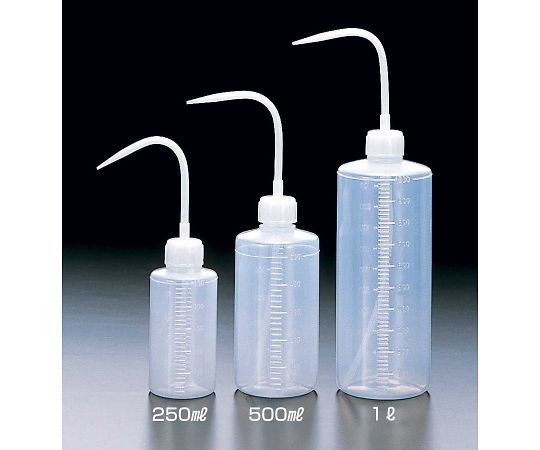 サンプラテック エコノ丸型洗浄瓶　1L　06518 1本（ご注文単位1本）【直送品】