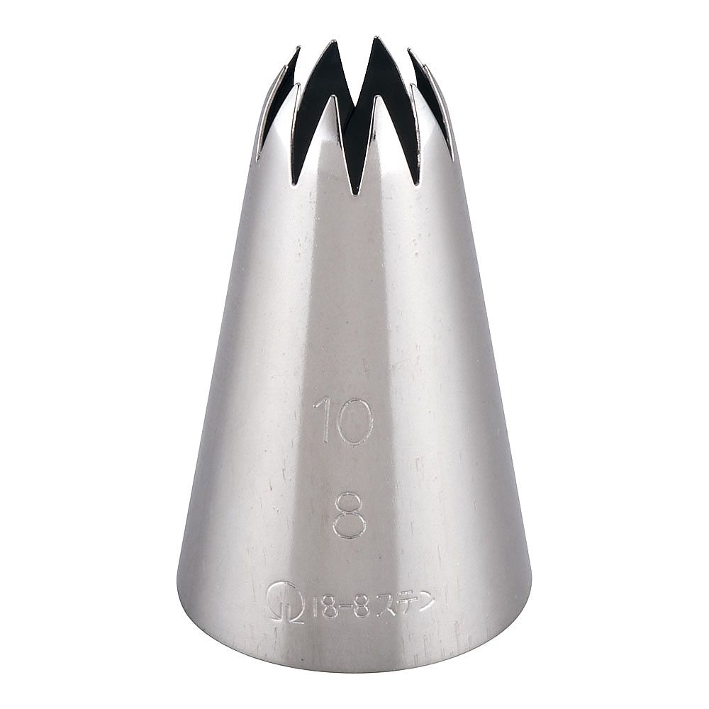 TKG 口金 花10切 No.8　 1個（ご注文単位1個）【直送品】