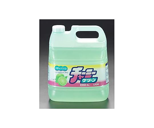 アズワン 4.0L 食器用洗剤(ﾁｬｰﾐｰｸﾞﾘｰﾝ)　EA922E-3 1個（ご注文単位1個）【直送品】
