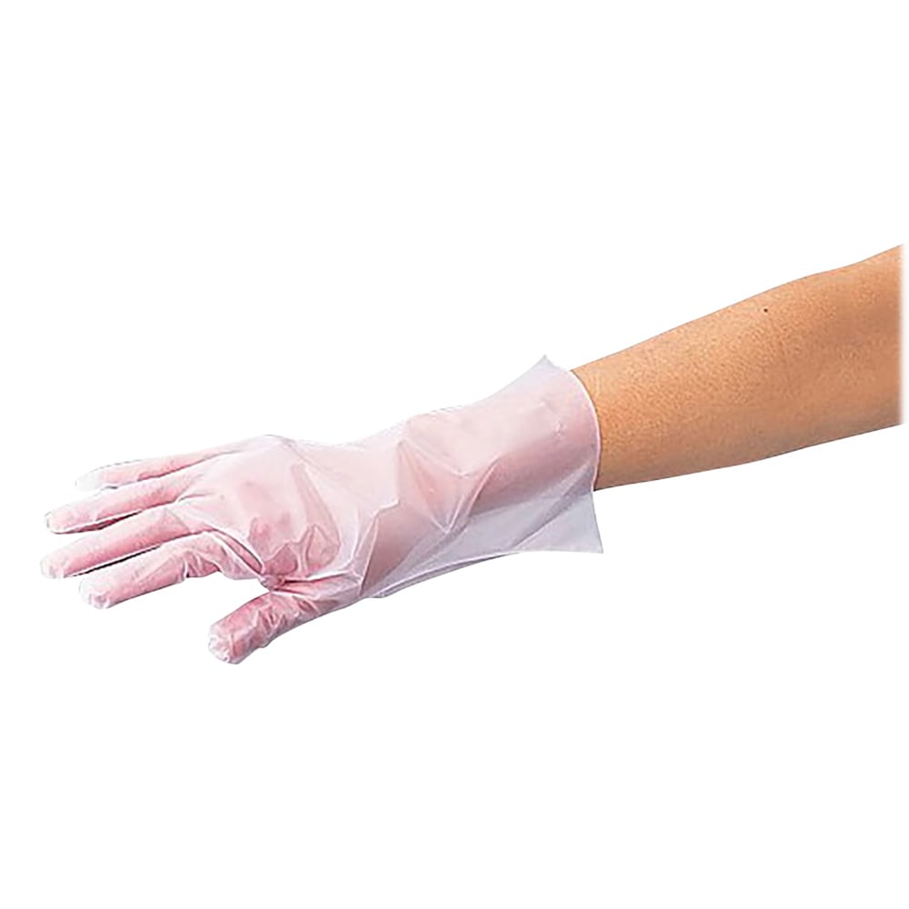 アズワン ラボランサニメント手袋 PE エンボス付(エコノミー) M 10箱+1箱 外エンボス 1箱(ご注文単位1箱)【直送品】