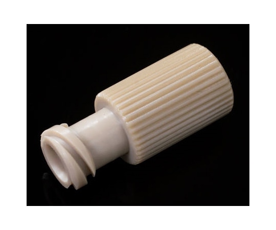 アズワン PEEKルアーアダプター　1/4-28UNFメス-メスルアーハブ　PS6601 1個（ご注文単位1個）【直送品】