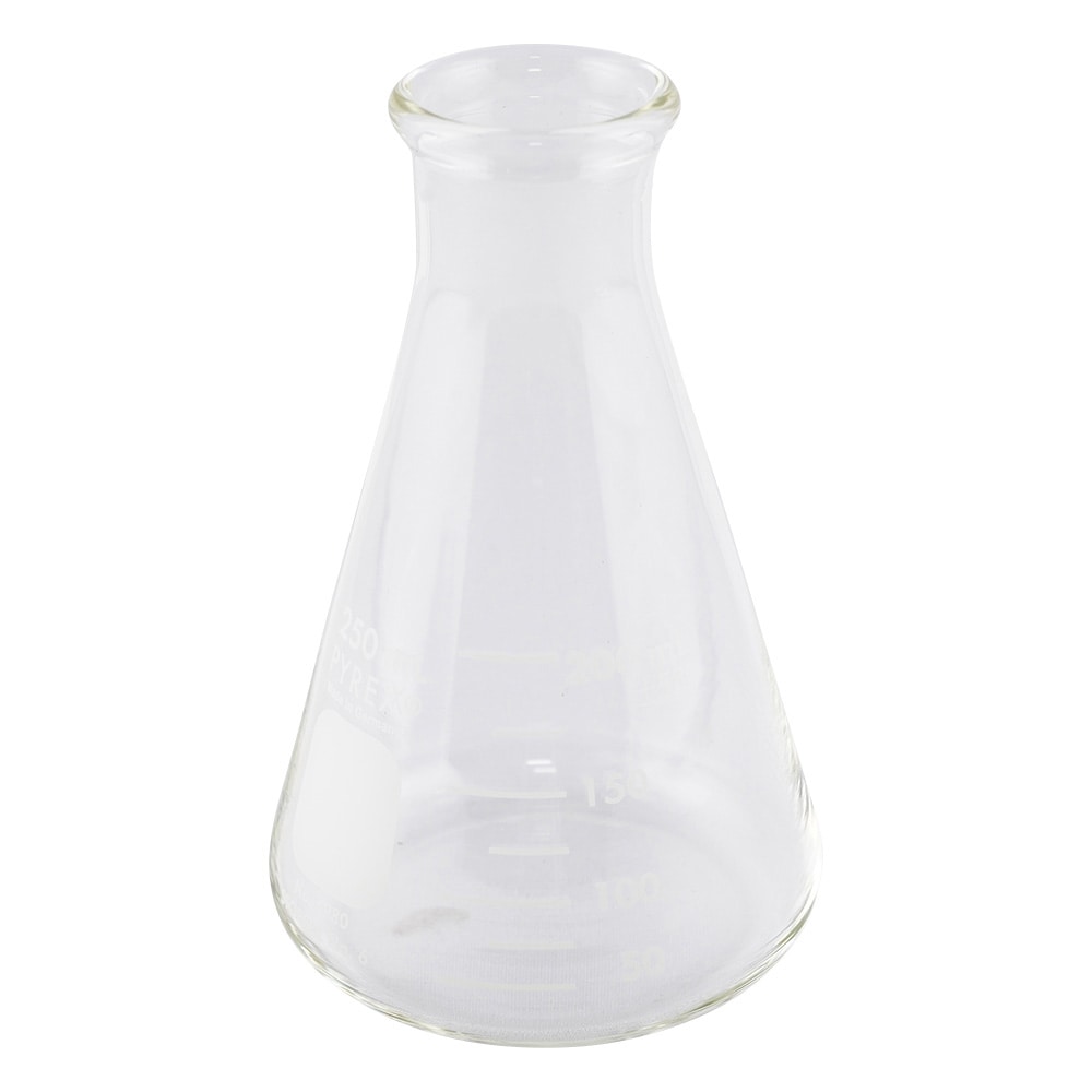 コーニング・PYREX 三角フラスコ 250mL 4980-250 1個(ご注文単位1個)【直送品】