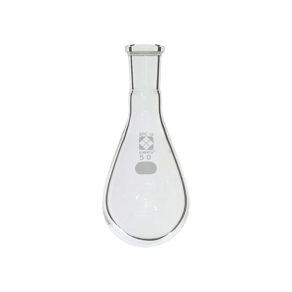 柴田科学 SPCなす形フラスコ　50mL　0301201550 1個（ご注文単位1個）【直送品】