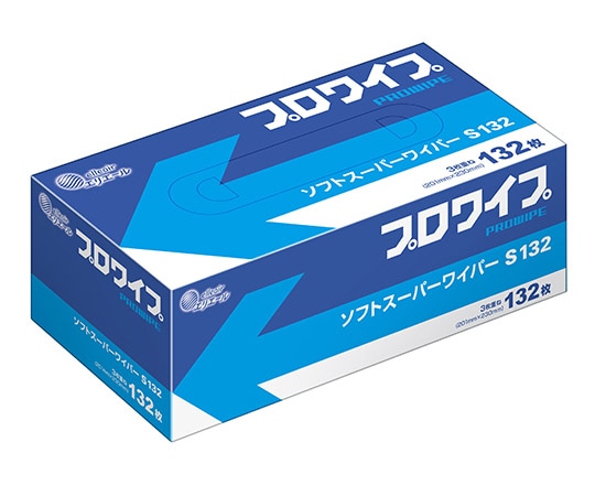エリエール(大王製紙) エリエール プロワイプ ソフトスーパーワイパーS132 1箱(132枚×36袋入) 703130 1箱(ご注文単位1箱)【直送品】