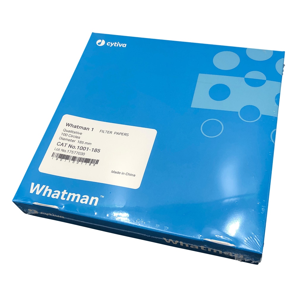 Cytiva (ワットマン) 定性濾紙 円形No.1 18.5cm 100枚入 1001-185 1箱(ご注文単位1箱)【直送品】