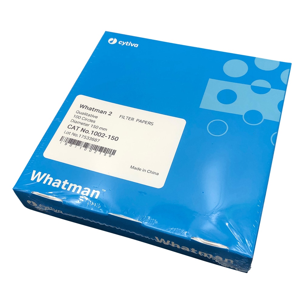 Cytiva (ワットマン) 定性濾紙 円形No.2 15.0cm 100枚入 1002-150 1箱(ご注文単位1箱)【直送品】