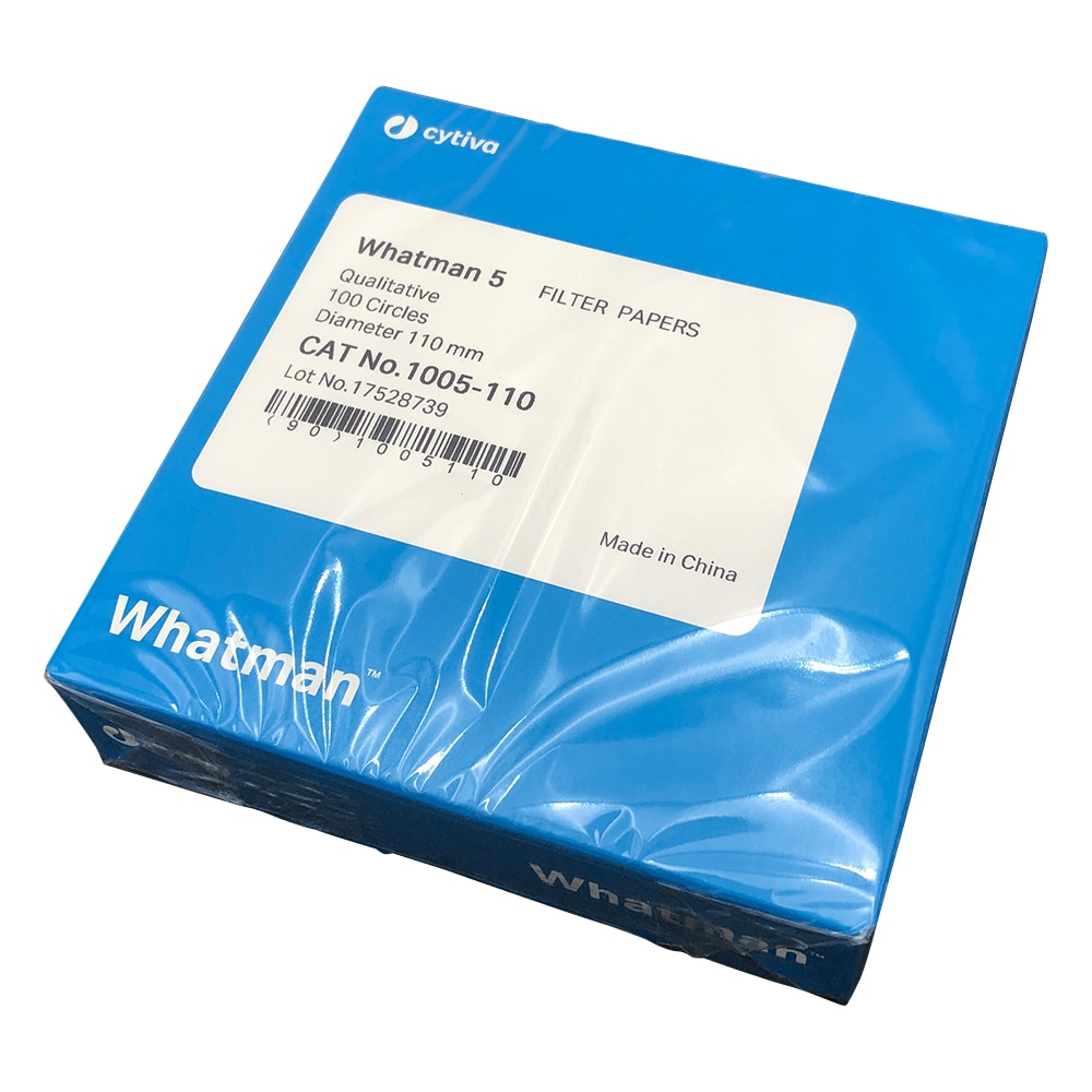 Cytiva (ワットマン) 定性濾紙 円形No.5 11.0cm 100枚入 1005-110 1箱(ご注文単位1箱)【直送品】