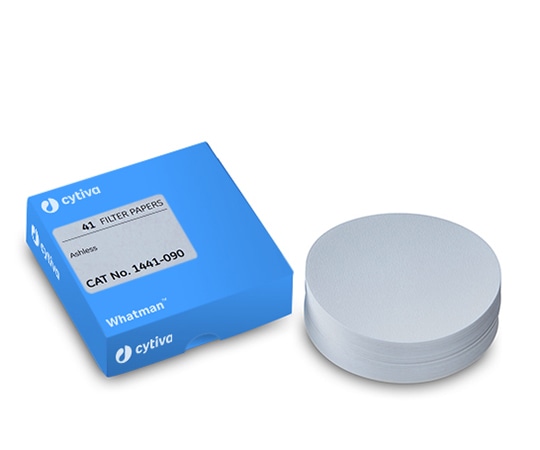 Cytiva (ワットマン) 定量濾紙 円形No.41 9.0cm 100枚入 1441-090 1箱(ご注文単位1箱)【直送品】