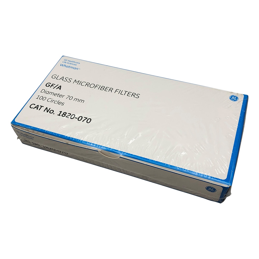 Cytiva (ワットマン) ガラス繊維円形濾紙GF/A 7.0cm 100枚入 1820-070 1箱(ご注文単位1箱)【直送品】