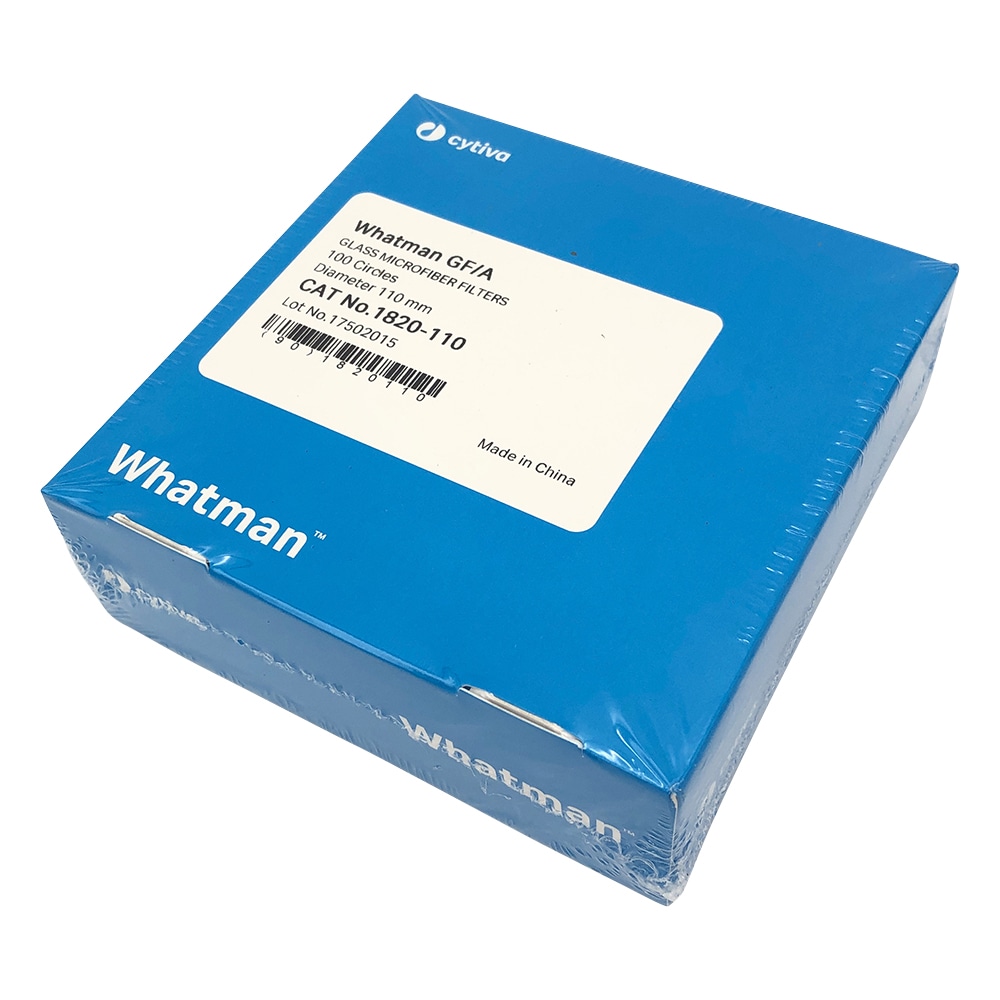 Cytiva (ワットマン) ガラス繊維円形濾紙GF/A 11.0cm 100枚入 1820-110 1箱(ご注文単位1箱)【直送品】